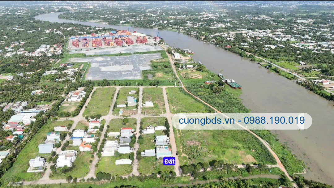 Bán đất 5x20m, đường N7 KDC An Sơn kế sông Sài Gòn (Không vướng cống, cột điện)