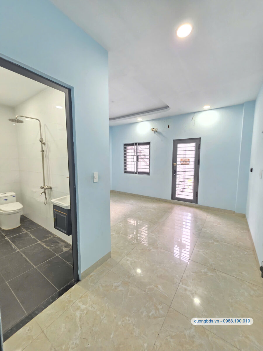 Bán nhà 1T2L 5.3×24.5m hoàn công, mặt tiền đường 22 tháng 12 (Thổ cư 100%)
