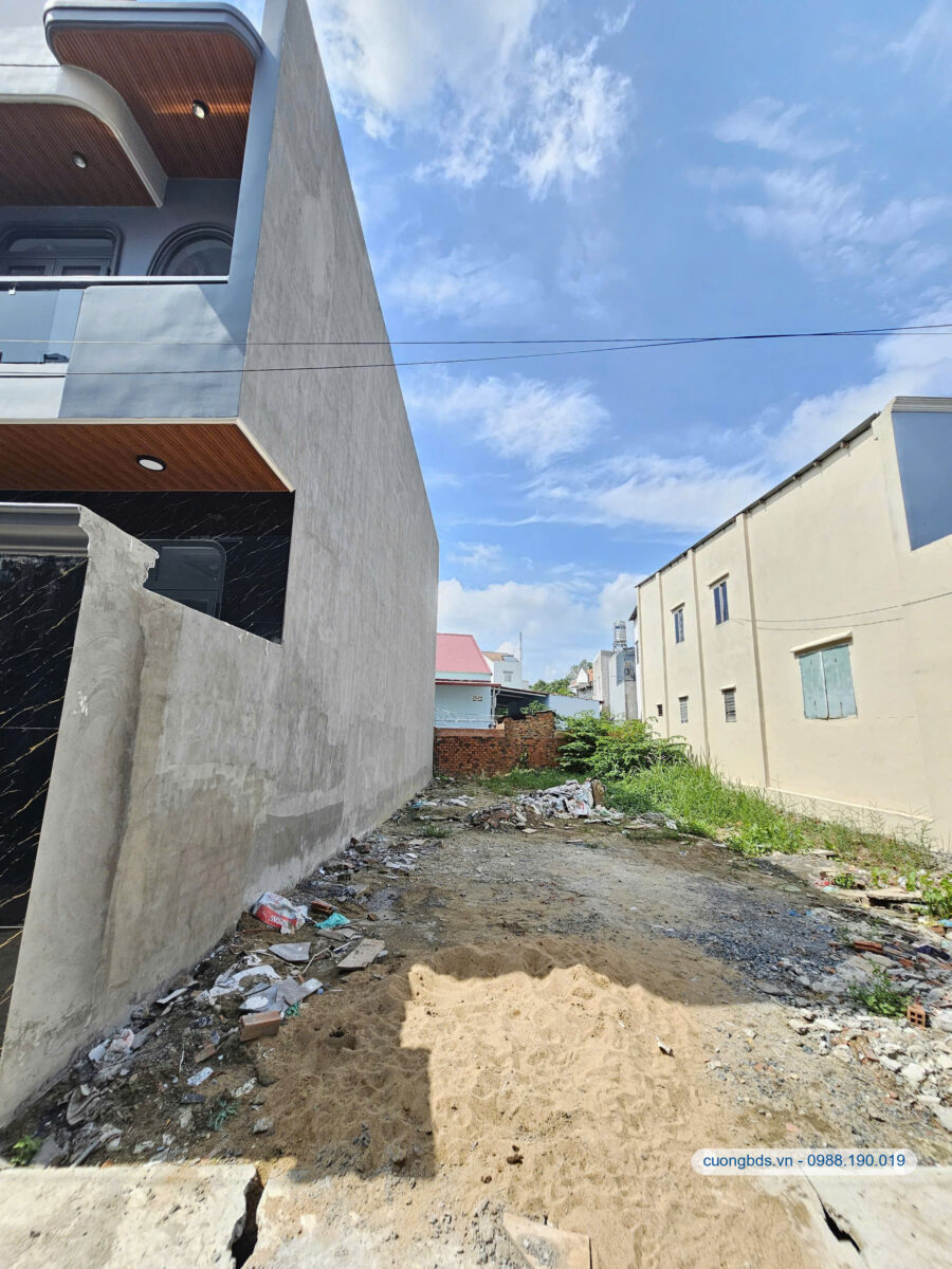 Bán đất 4x17.5m, hẻm Bùi Hữu Nghĩa kế sông Đồng Nai (Giá rẻ)