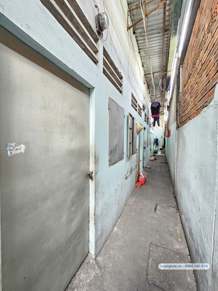 Bán dãy trọ 5×28.5m2, đường X2 KDC An Phú gần chợ, thu 6tr/th (Không vướng cống, cột điện)