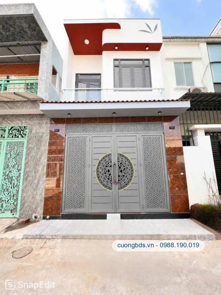 Bán nhà mới 1T1L 4.6×13.5m, hẻm Nguyễn Thị Chạy gần chợ Tân Long, full nội thất (Thổ cư 100%)