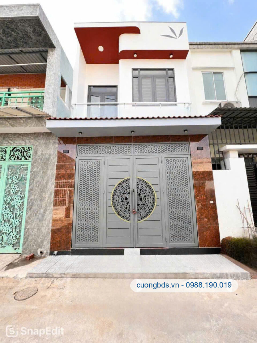 Bán nhà mới 1T1L 4.6x13.5m, hẻm Nguyễn Thị Chạy gần chợ Tân Long, full nội thất (Thổ cư 100%)