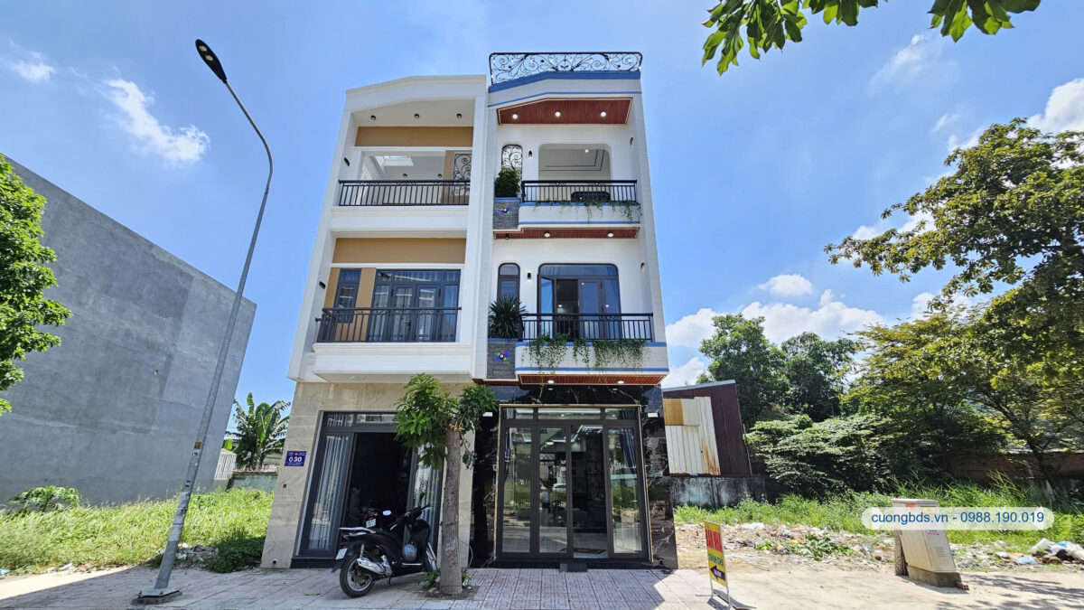 Bán nhà mới 1T2L 4x16.5m, đường D1 KDC Lê Phong An Phú 3, full nội thất (Hoàn công)