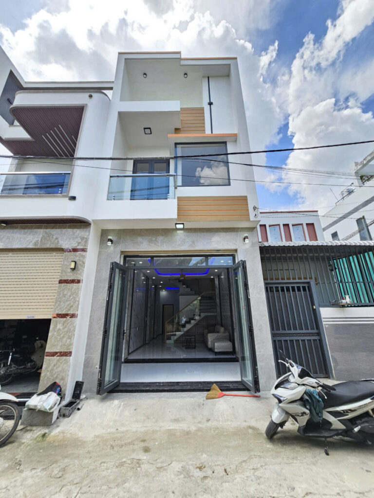 Bán nhà mới 1T2L 4x16m, hẻm Phạm Văn Diêu p. Tân Hạnh