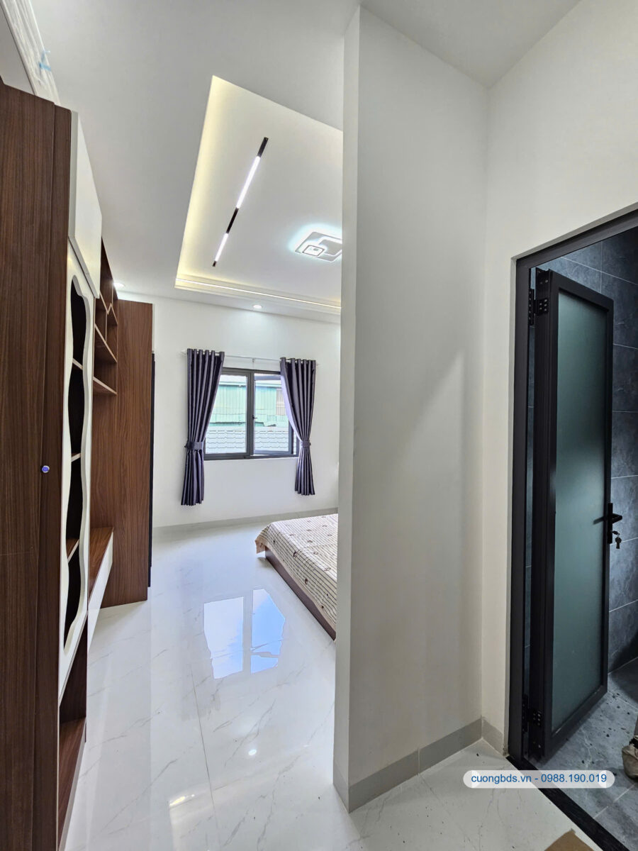 Bán nhà mới 1T2L 4×16.7m, đường N1 KDC Phú Hồng Đạt, full nội thất (Trục chính)