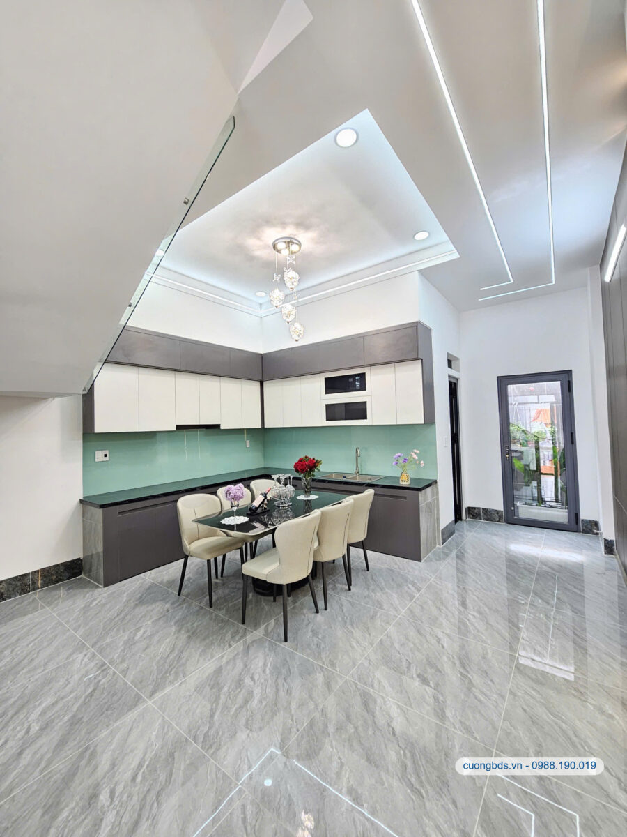 Bán nhà mới 1T2L 5x17m, hẻm Hoàng Minh Chánh, full nội thất (Hoàn công)