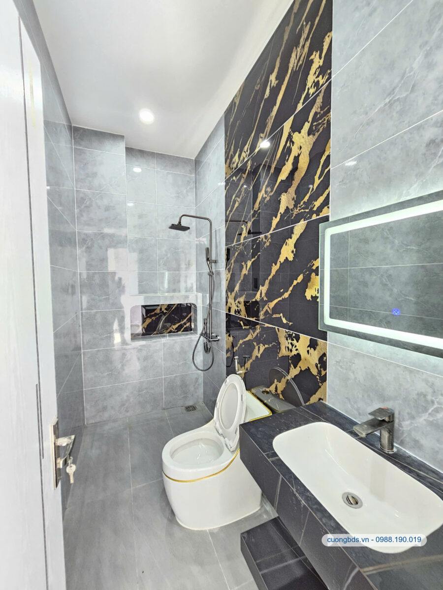 Bán nhà mới 1T2L 5x20m, hẻm Nguyễn Trung Trực gần chợ Dĩ An 1, full nội thất (Hoàn công)