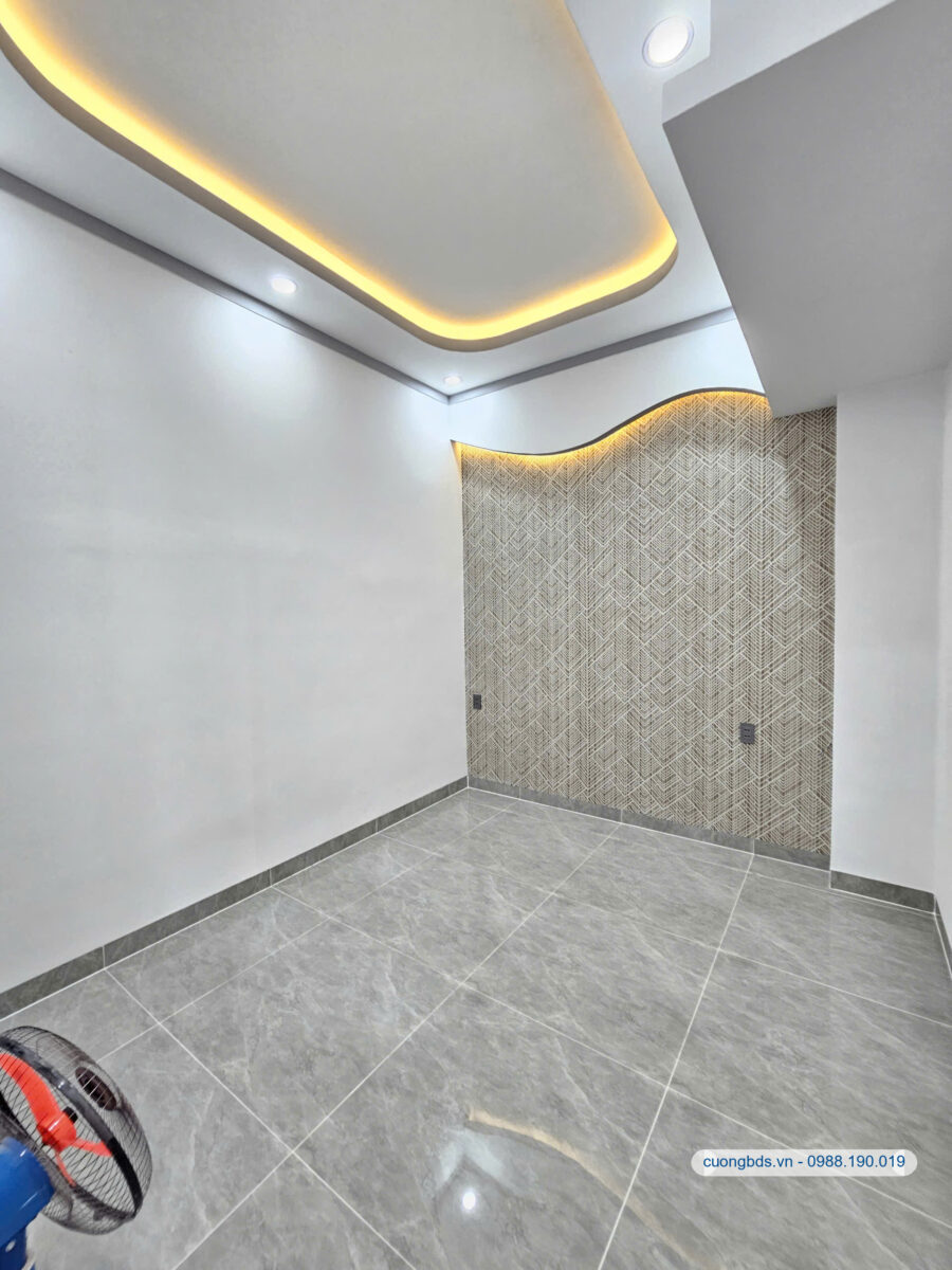 Bán nhà mới 1T2L 5x20m, hẻm Nguyễn Trung Trực gần chợ Dĩ An 1, full nội thất (Hoàn công)