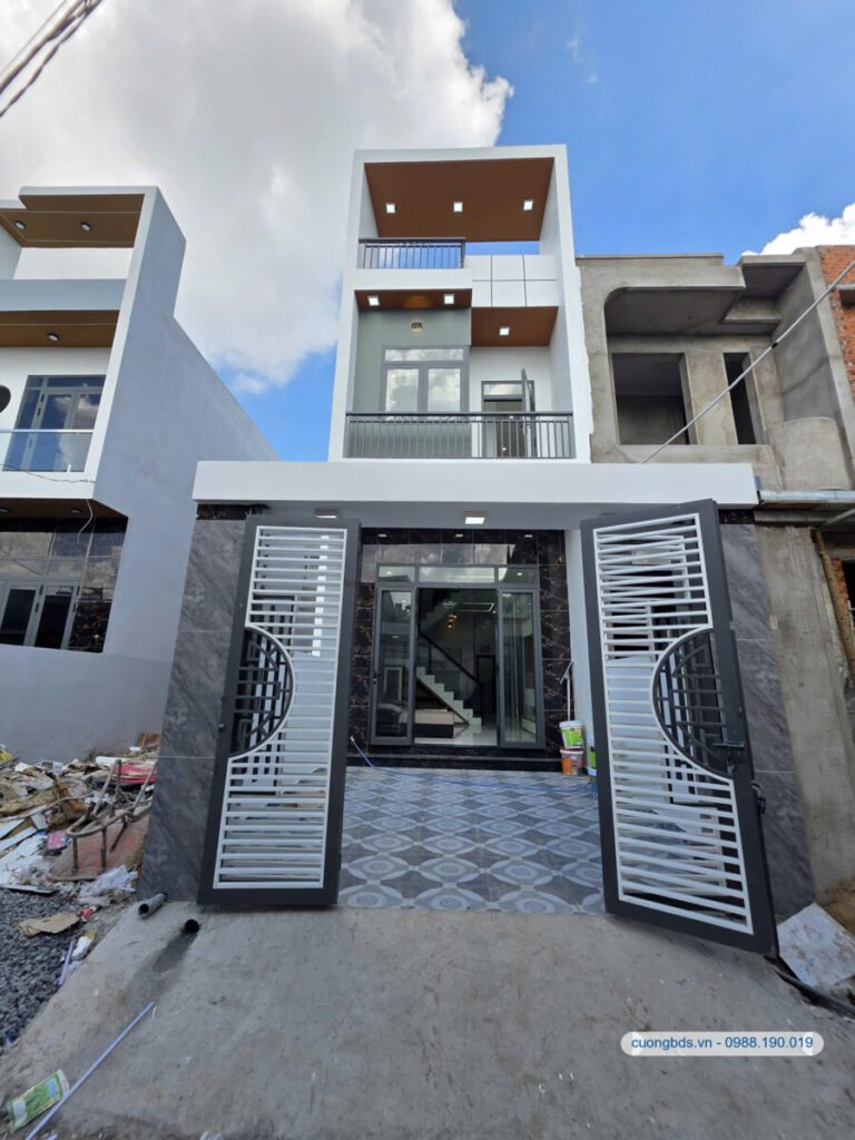 Bán nhà mới 1T1L 4×18.2m, hẻm Bình Chuẩn 11 gần chợ Bình Chuẩn