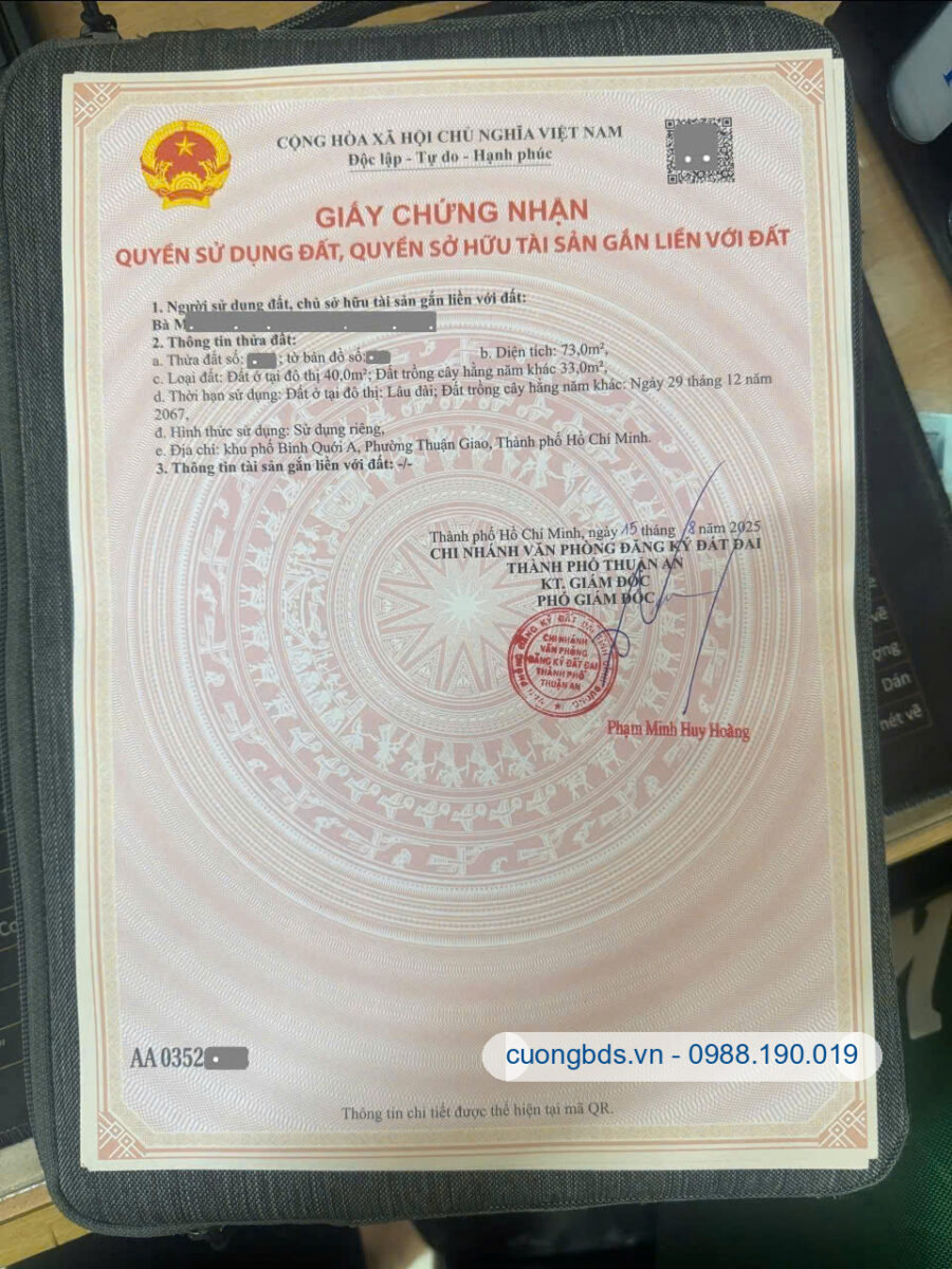 Bán nhà mới 1T1L 4×18.2m, hẻm Bình Chuẩn 11 gần chợ Bình Chuẩn