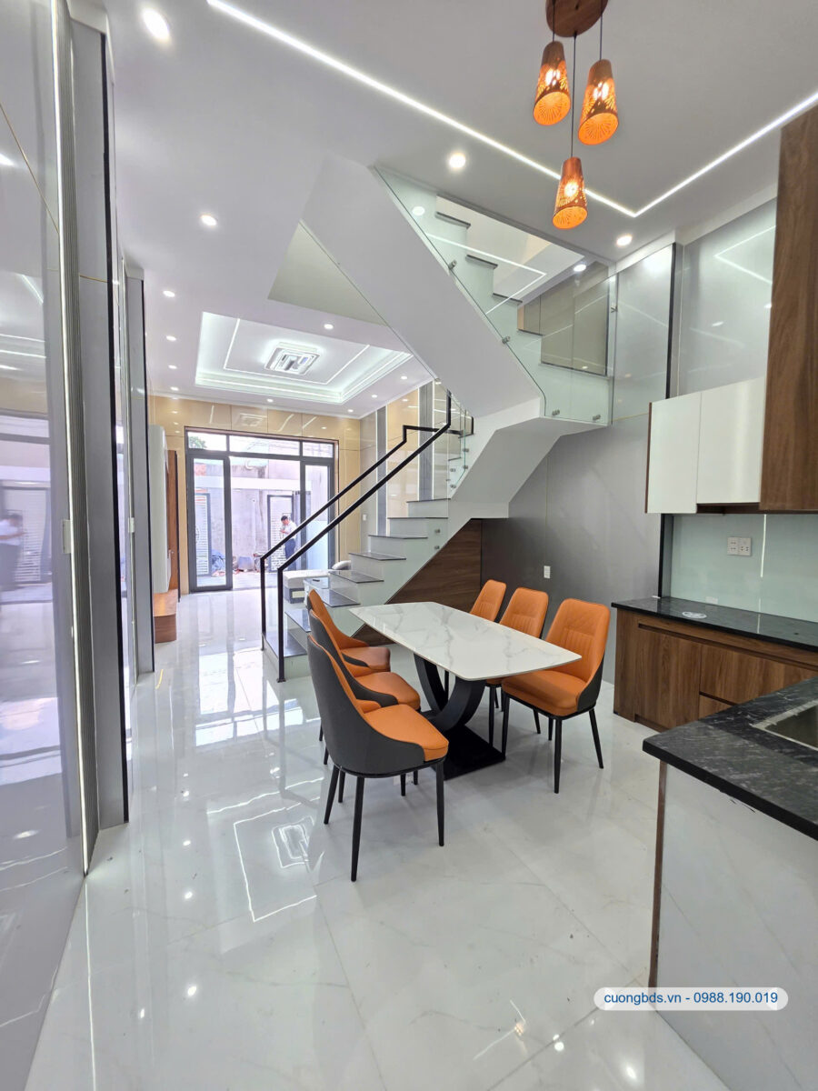 Bán nhà mới 1T1L 4×18.2m, hẻm Bình Chuẩn 11 gần chợ Bình Chuẩn