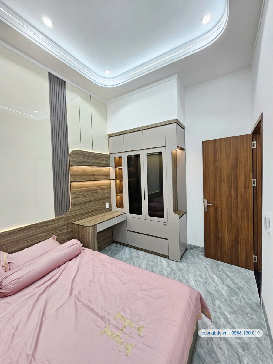 Bán nhà mới 1T1L 4x18m, đường số 1 KDC Phú Hồng Thịnh 3, full nội thất (Hoàn công)