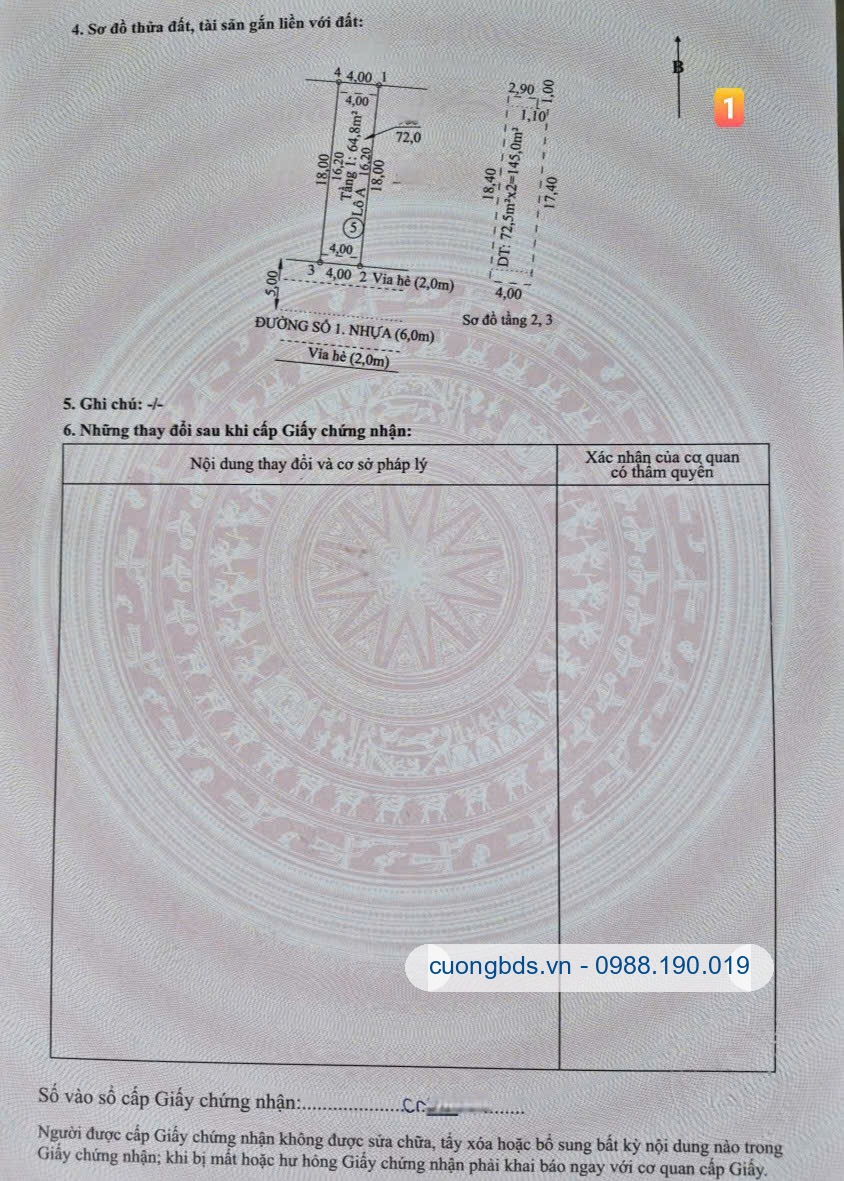 Bán nhà mới 1T1L 4x18m, đường số 1 KDC Phú Hồng Thịnh 3, full nội thất (Hoàn công)