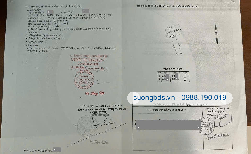 Bán nhà cấp 4 (4×16.1m), hẻm Bình Thung gần ngã tư Bình Thung