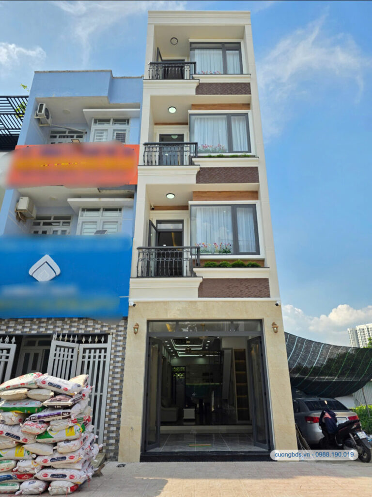 Bán nhà mới 1T3L 4x16m hoàn công, đường N1 KDC Phú Hồng Thịnh 6, full nội thất (Trục chính)