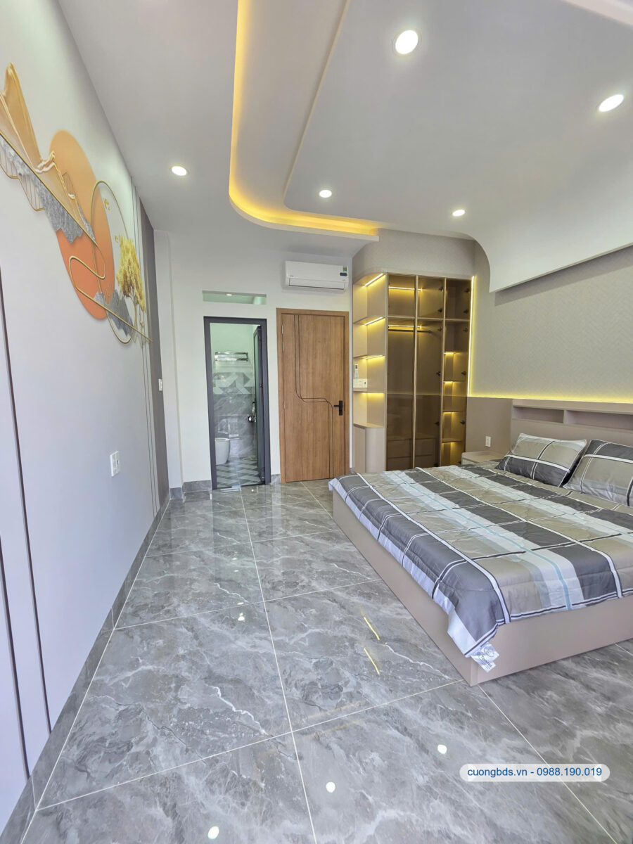 Bán nhà mới 1T3L 4x16m hoàn công, đường N1 KDC Phú Hồng Thịnh 6, full nội thất (Trục chính)