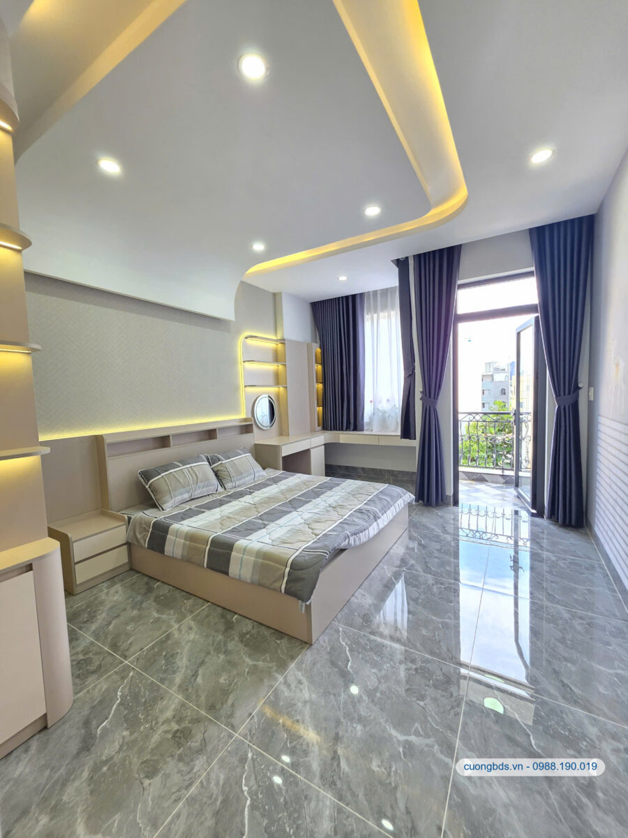 Bán nhà mới 1T3L 4x16m hoàn công, đường N1 KDC Phú Hồng Thịnh 6, full nội thất (Trục chính)