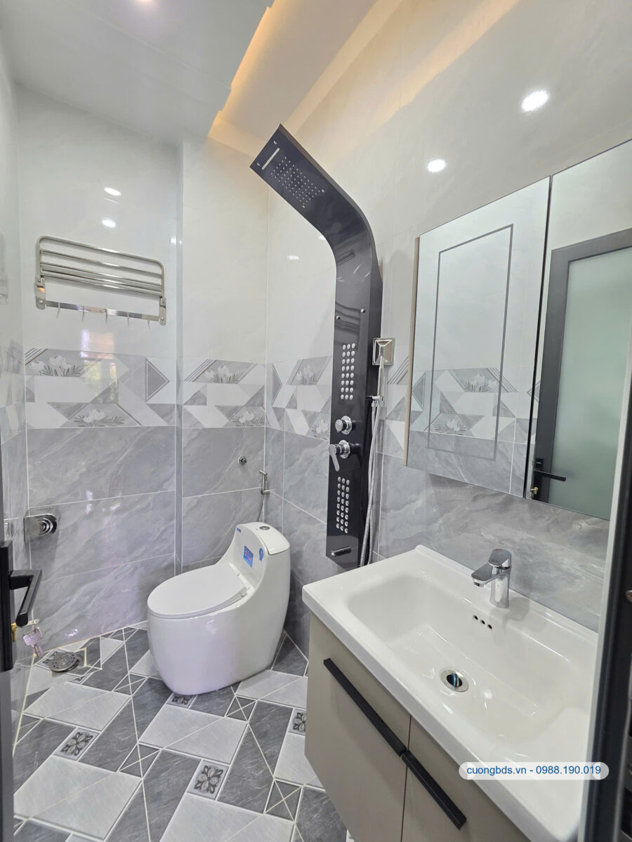 Bán nhà mới 1T3L 4x16m hoàn công, đường N1 KDC Phú Hồng Thịnh 6, full nội thất (Trục chính)