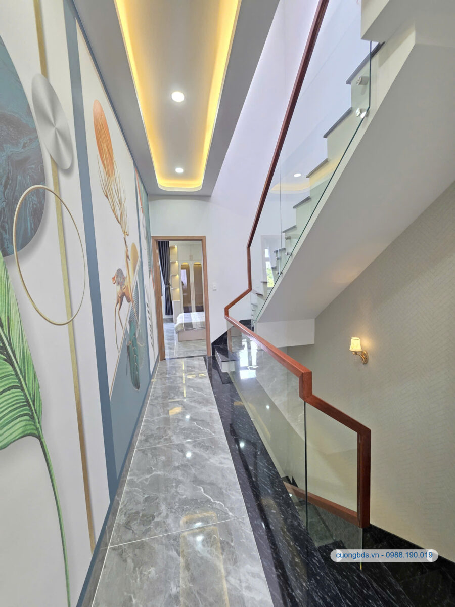 Bán nhà mới 1T3L 4x16m hoàn công, đường N1 KDC Phú Hồng Thịnh 6, full nội thất (Trục chính)