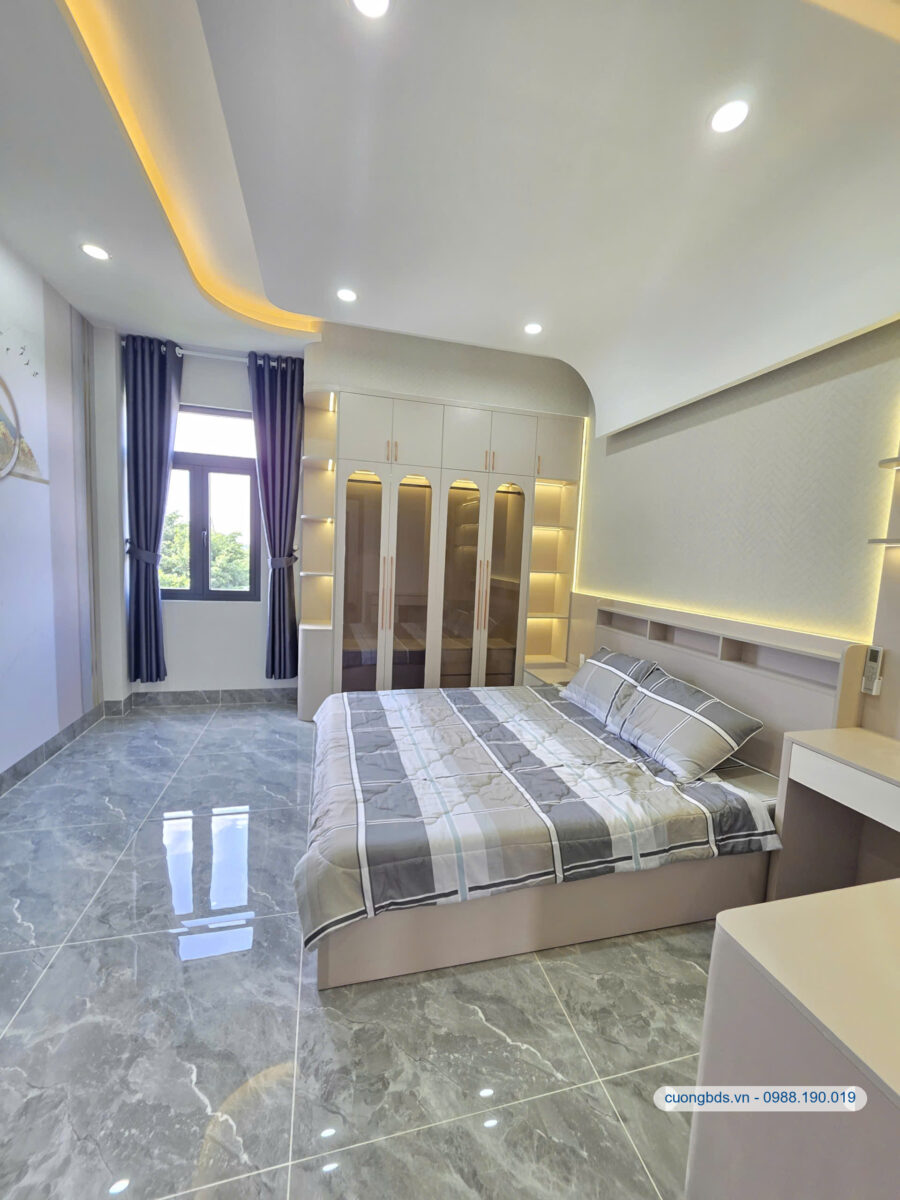 Bán nhà mới 1T3L 4x16m hoàn công, đường N1 KDC Phú Hồng Thịnh 6, full nội thất (Trục chính)