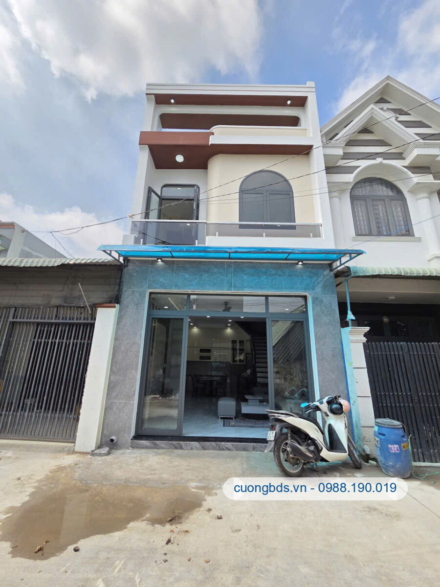 Bán nhà mới 1T1L 5x12.5m, hẻm Bình Chuẩn 63 gần trường cấp 1, full nội thất