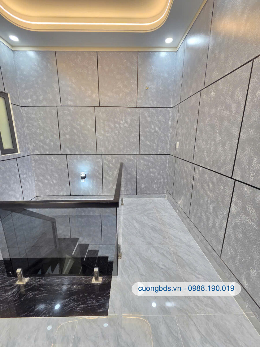 Bán nhà mới 1T1L 5×12.5m, hẻm Bình Chuẩn 63 gần trường cấp 1, full nội thất