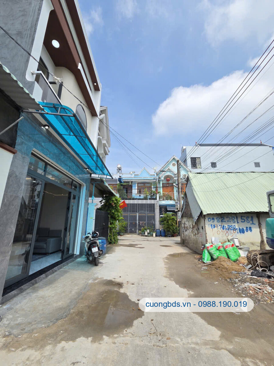 Bán nhà mới 1T1L 5×12.5m, hẻm Bình Chuẩn 63 gần trường cấp 1, full nội thất