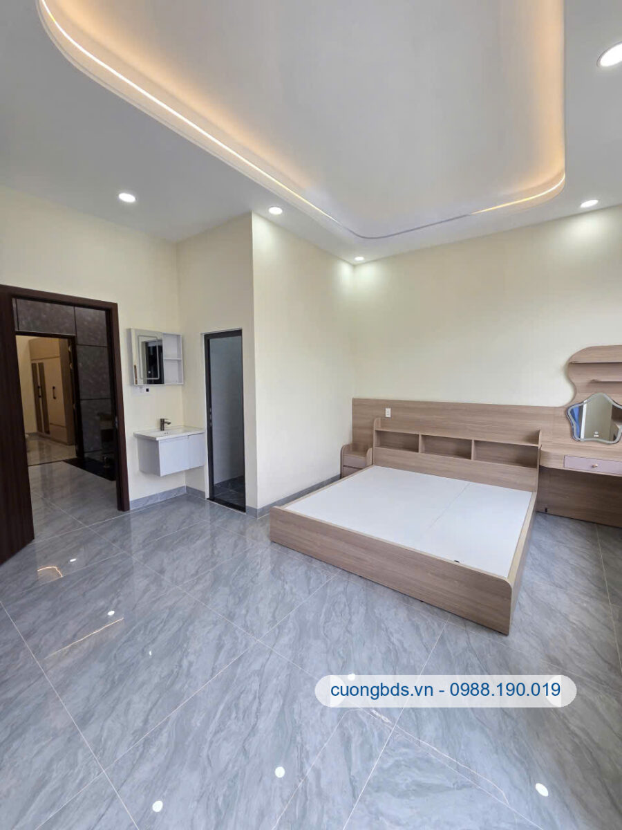 Bán nhà mới 1T1L 5×12.5m, hẻm Bình Chuẩn 63 gần trường cấp 1, full nội thất