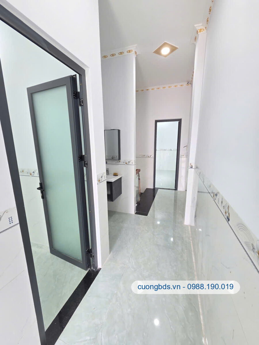 Bán nhà 1T1L 4.5×13.4m, hẻm Hai Bà Trưng gần trường cấp 1,2 Đông Hòa
