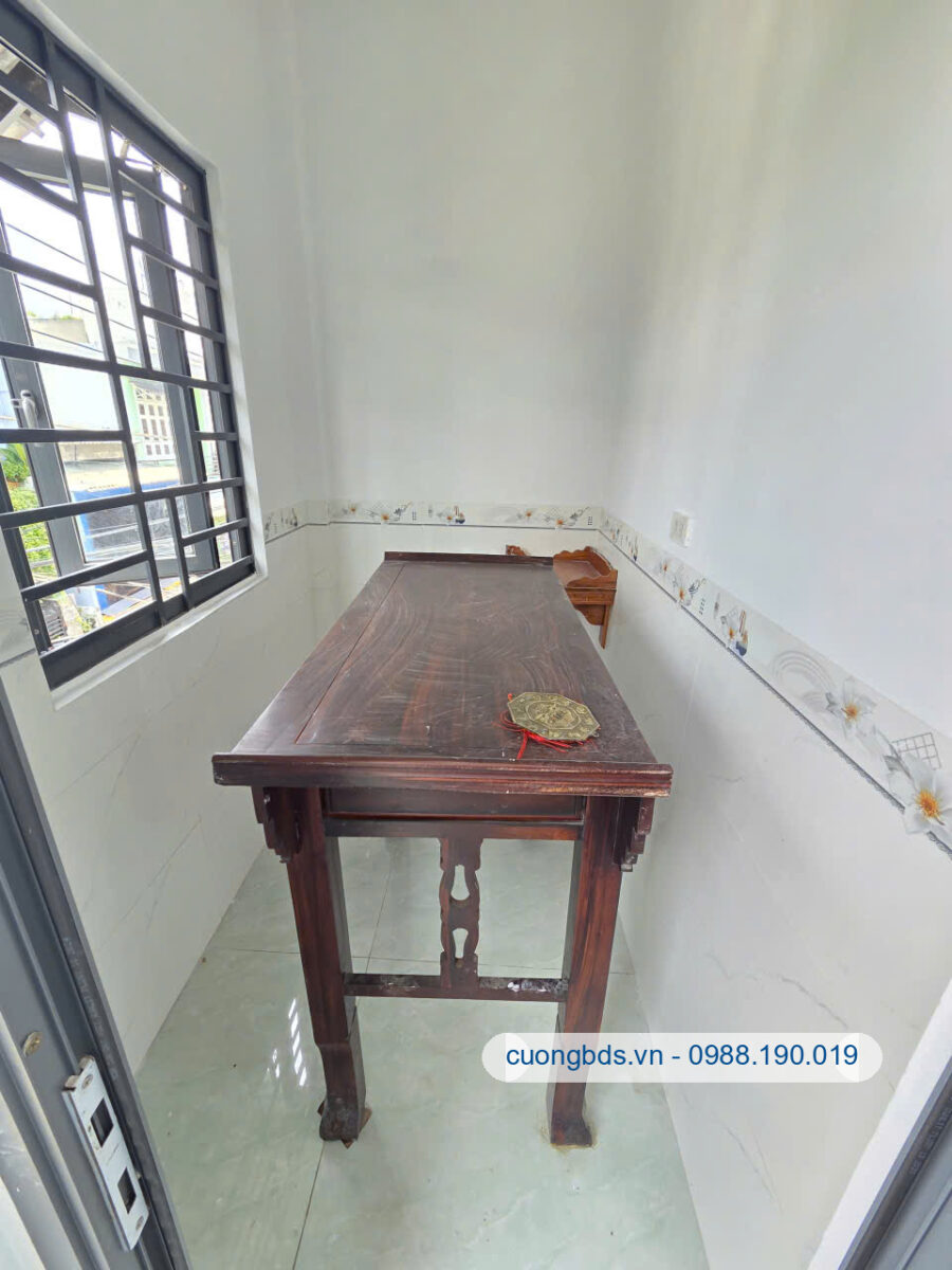 Bán nhà 1T1L 4.5×13.4m, hẻm Hai Bà Trưng gần trường cấp 1,2 Đông Hòa