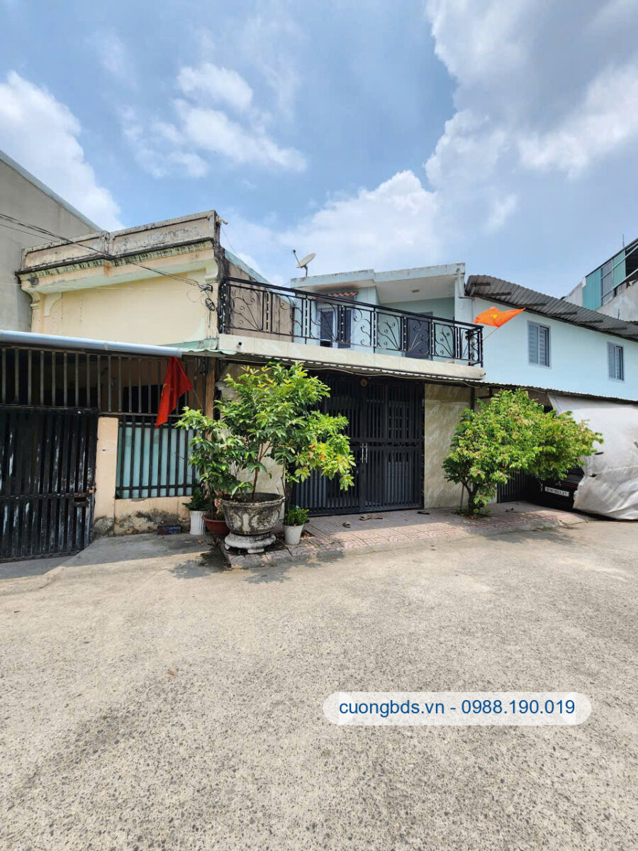 Bán nhà cấp 4 (4.8x14.6m), KDC Tân Đông Hiệp (Không vướng cống, cột điện)