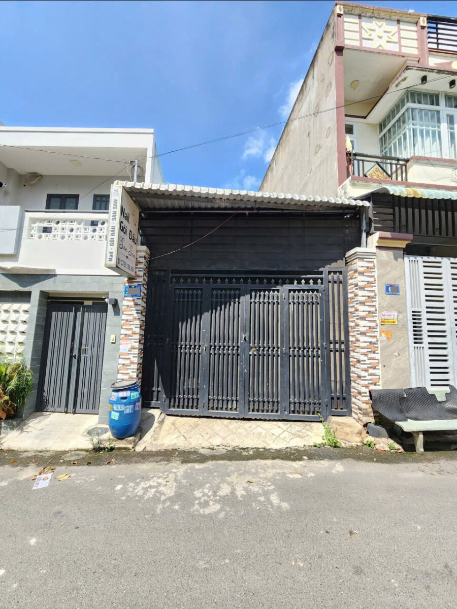 Bán nhà cấp 4 (4.3×14.9m), hẻm Trương Văn Vĩnh p. Tân Bình gần chợ Phú An