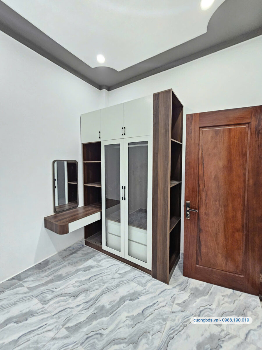 Bán nhà mới 1T2L 4x18m, hẻm Tân Long gần chợ Tân Long (hoàn công, full nội thất)
