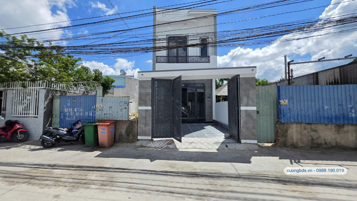 Bán nhà mới 1T1L 5x24m, hẻm Khánh Bình 69 gần chợ Quang Vinh 2
