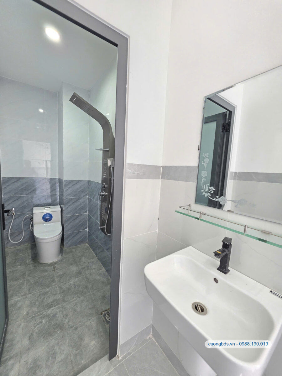Bán nhà mới 1T1L 5x24m, hẻm Khánh Bình 69 gần chợ Quang Vinh 2