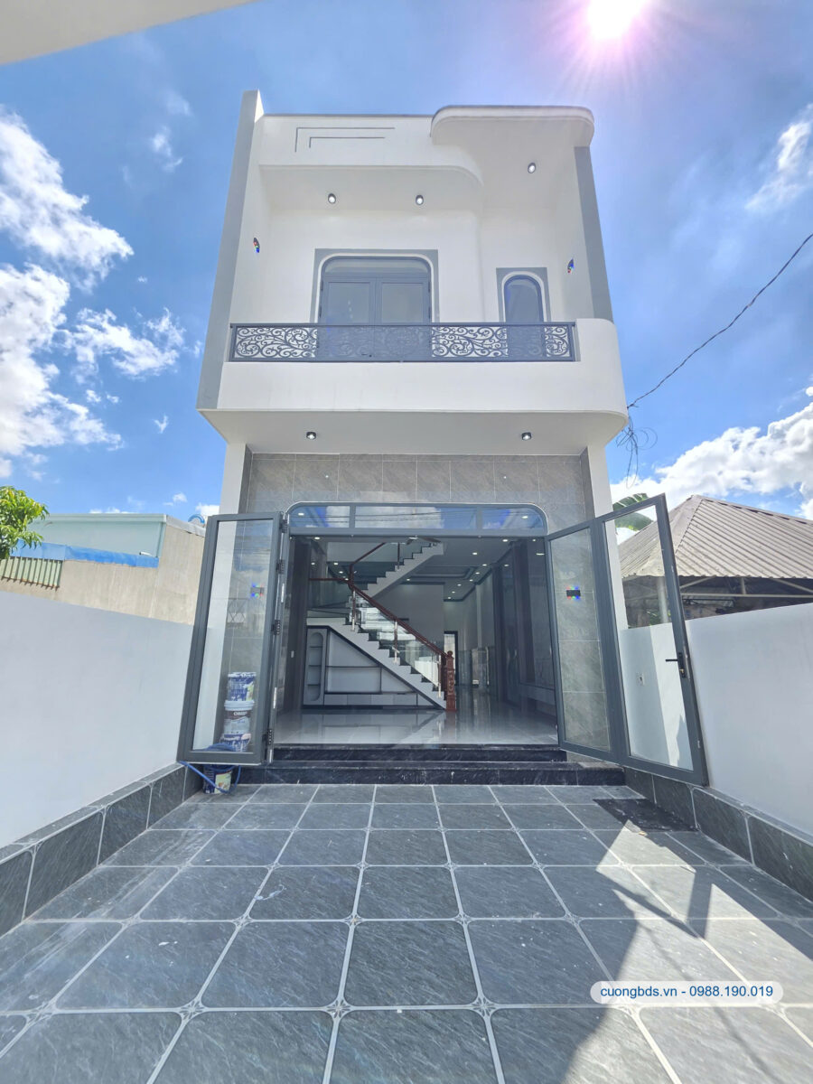 Bán nhà mới 1T1L 5x24m, hẻm Khánh Bình 69 gần chợ Quang Vinh 2