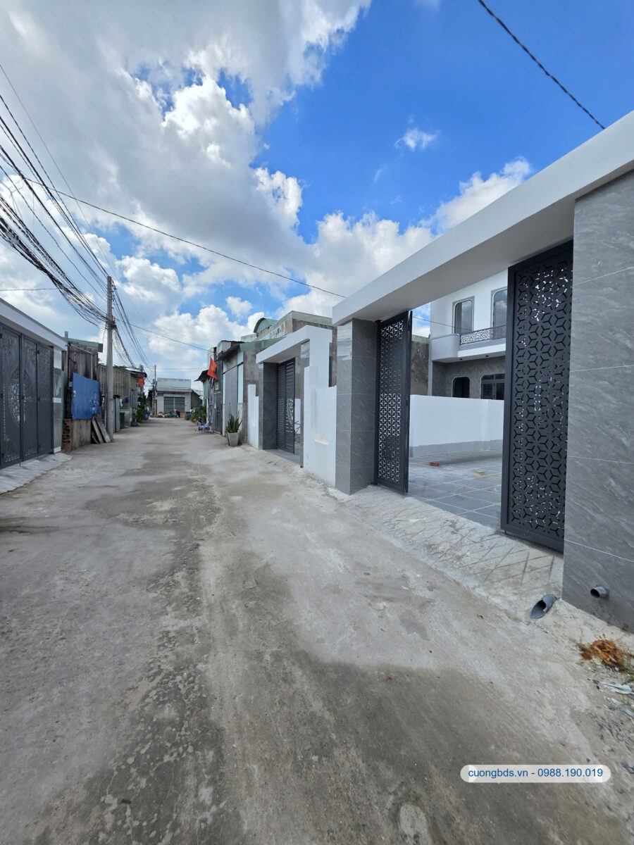 Bán nhà mới 1T1L 5.9×25, hẻm Khánh Bình 69 gần chợ Quang Vinh 2 (Giá rẻ)