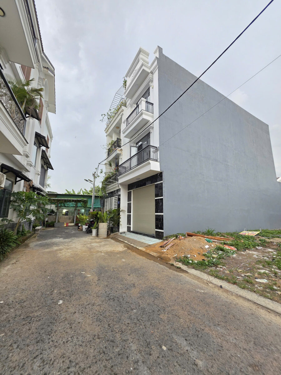 Bán nhà mới 1T2L 4.8x21m, hẻm Đỗ Văn Thi kế sông Đồng Nai (cù lao sông)