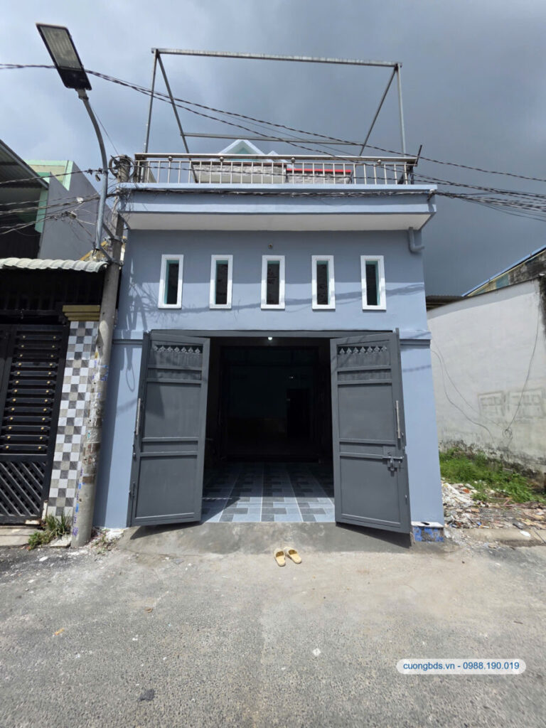Bán nhà 1T1L 4x20m, hẻm Nguyễn Thái Học gần chợ Dĩ An 1
