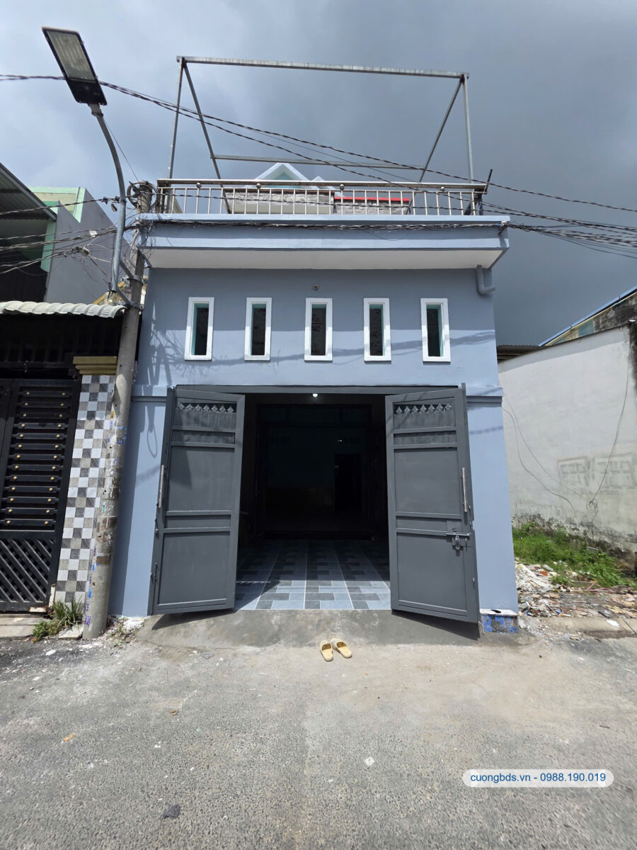 Bán nhà 1T1L 4x20m, hẻm Nguyễn Thái Học gần chợ Dĩ An 1