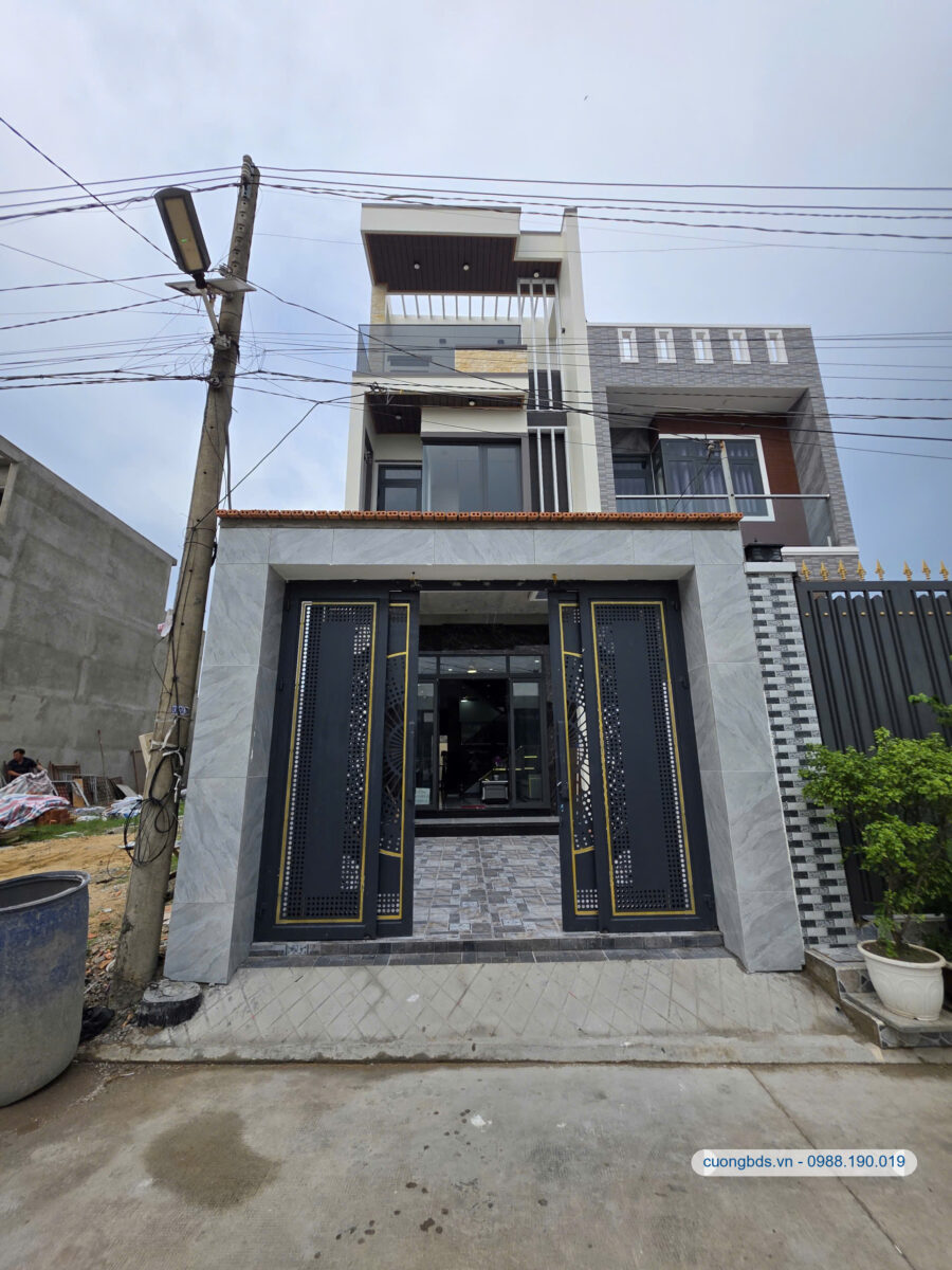 Bán nhà mới 1T2L 4×27.5m, hẻm Vàm Suối gần chợ Bình An, full nội thất
