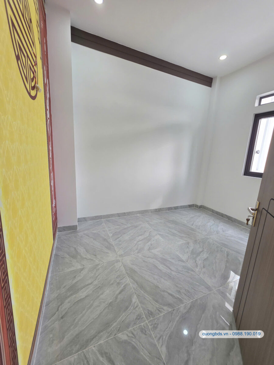Bán nhà mới 1T2L 4×27.5m, hẻm Vàm Suối gần chợ Bình An, full nội thất