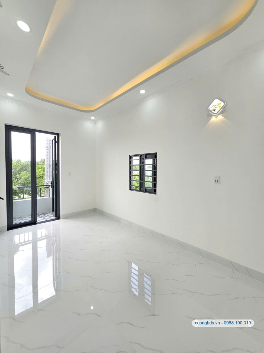 Bán nhà mới 1T1L 5.5x11m, hẻm Bùi Hữu Nghĩa gần sông Đồng Nai (Thổ cư 100%)