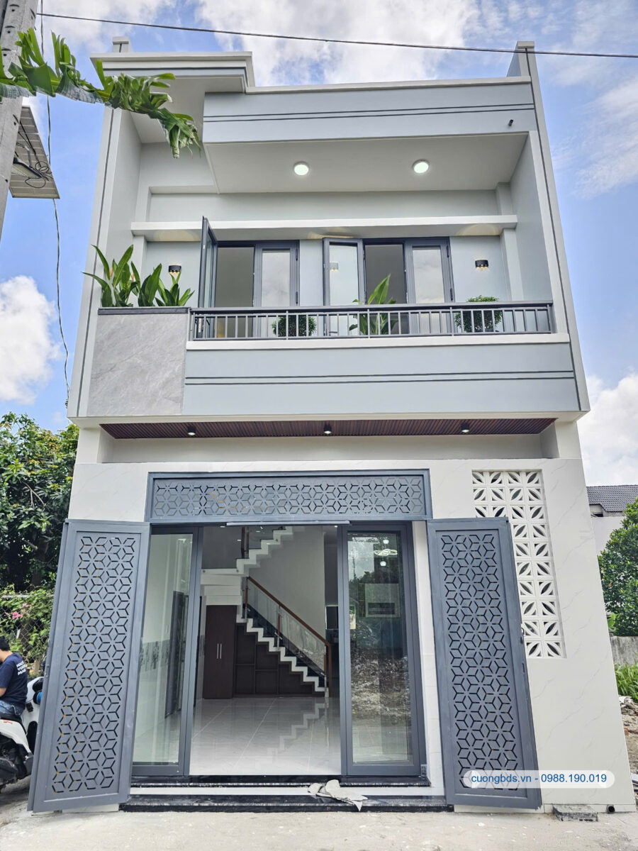 Bán nhà mới 1T1L 5.5x11m, hẻm Bùi Hữu Nghĩa gần sông Đồng Nai (Thổ cư 100%)