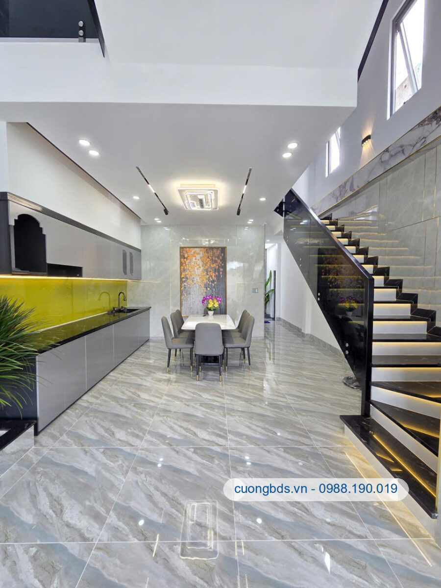 Bán nhà mới 1T1L 5x29m, hẻm Bùi Hữu Nghĩa gần sông Đồng Nai, full nội thất