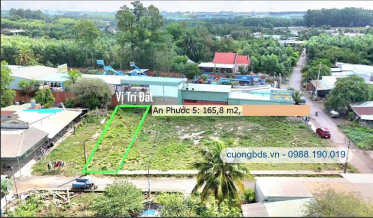 Bán đất 8x22m, hẻm cao tốc Biên Hòa Vũng Tàu gần KCN Long Đức
