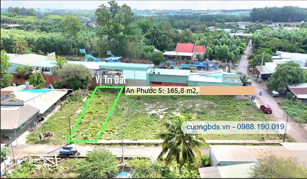 Bán đất 8x22m, hẻm cao tốc Biên Hòa Vũng Tàu gần KCN Long Đức