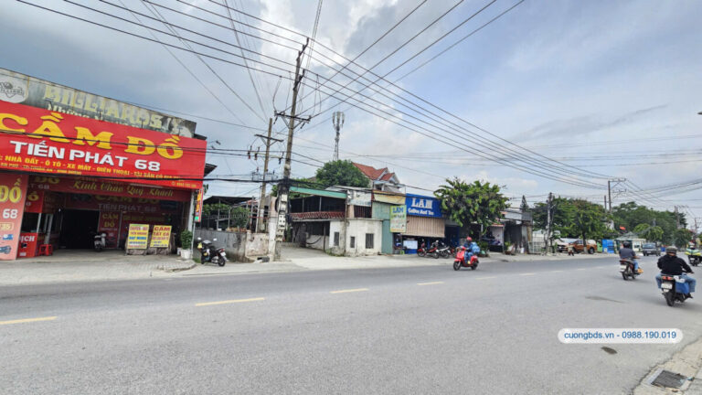 Bán đất 7.9x25m, mặt tiền Lê Thị Trung gần chợ An Cơ (Sầm uất)