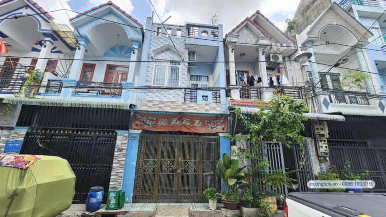 Bán nhà 1T1L 4×12.5m, hẻm ĐT.743 gần chợ Phú Phong (Thổ cư 100%)