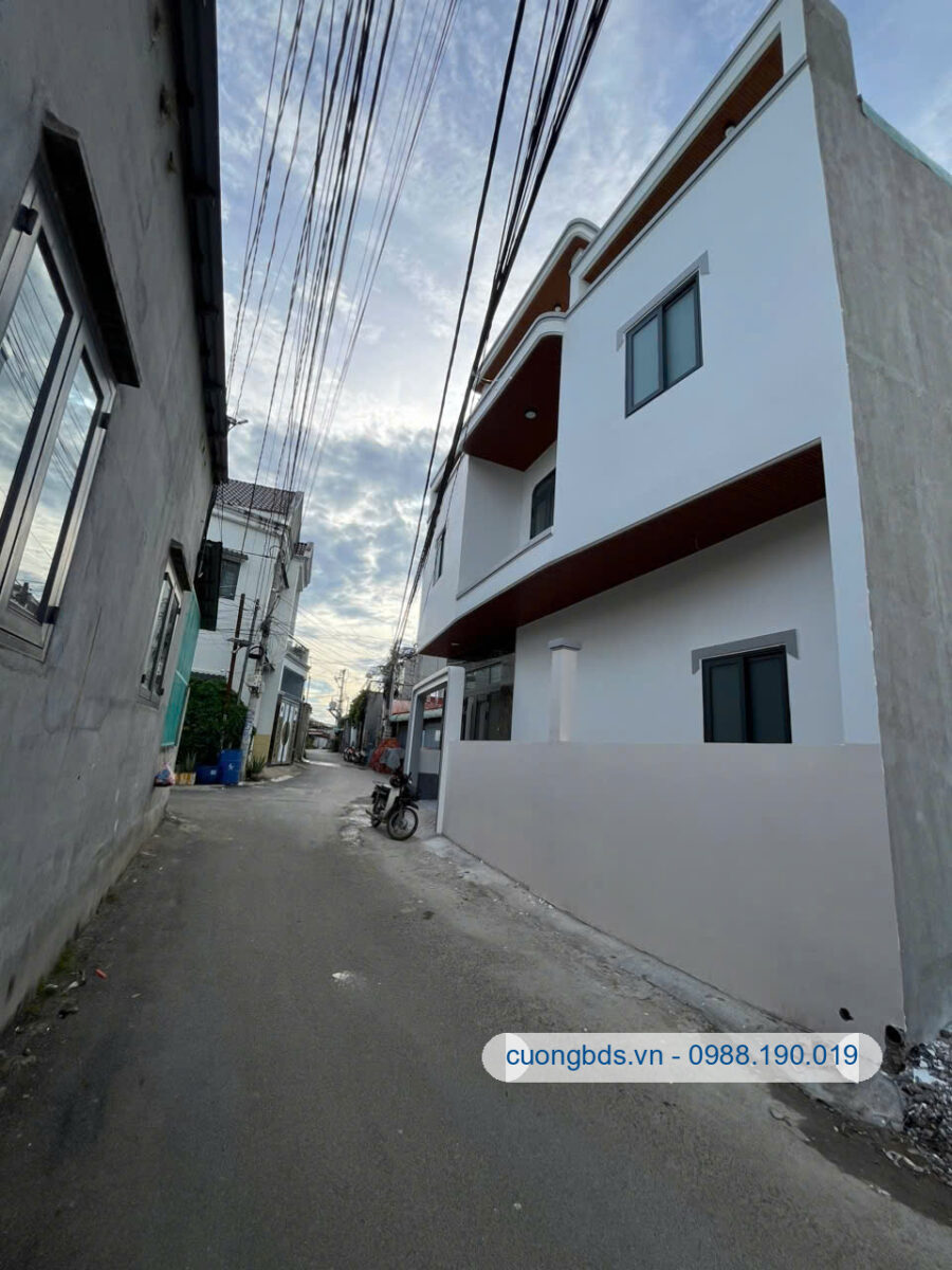 Bán nhà mới 1T1L 4x15m, hẻm Bùi Hữu Nghĩa gần sông Đồng Nai (Thổ cư 100%)